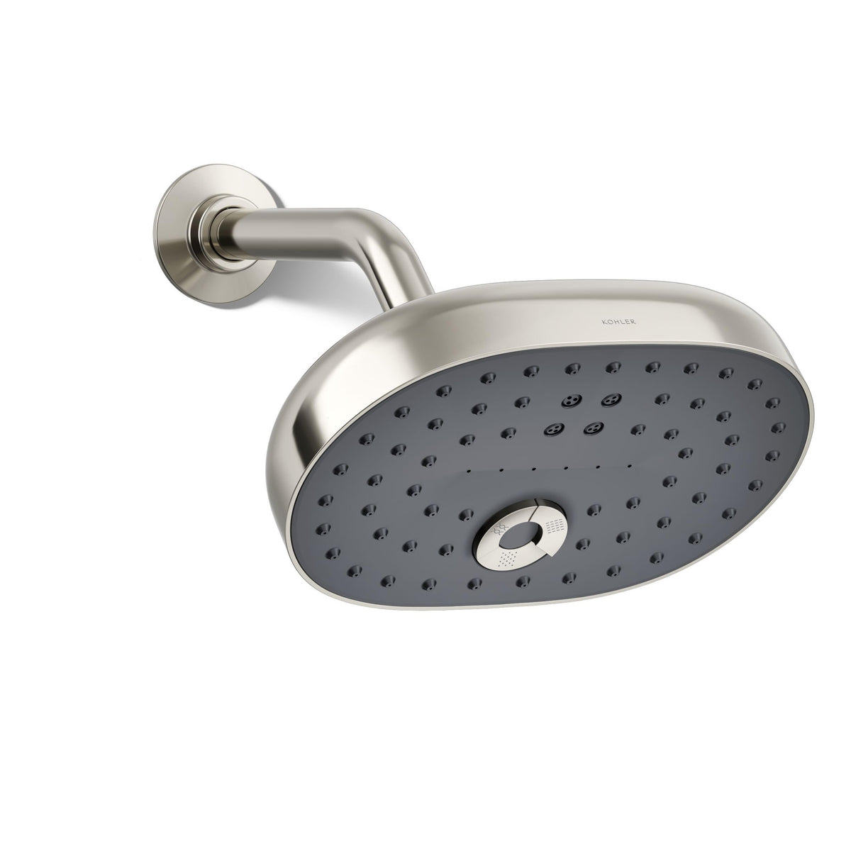 Kohler 26290-G-AF Statement® Three-function showerhead, 1.75 gpm, Vibrant French Gold
