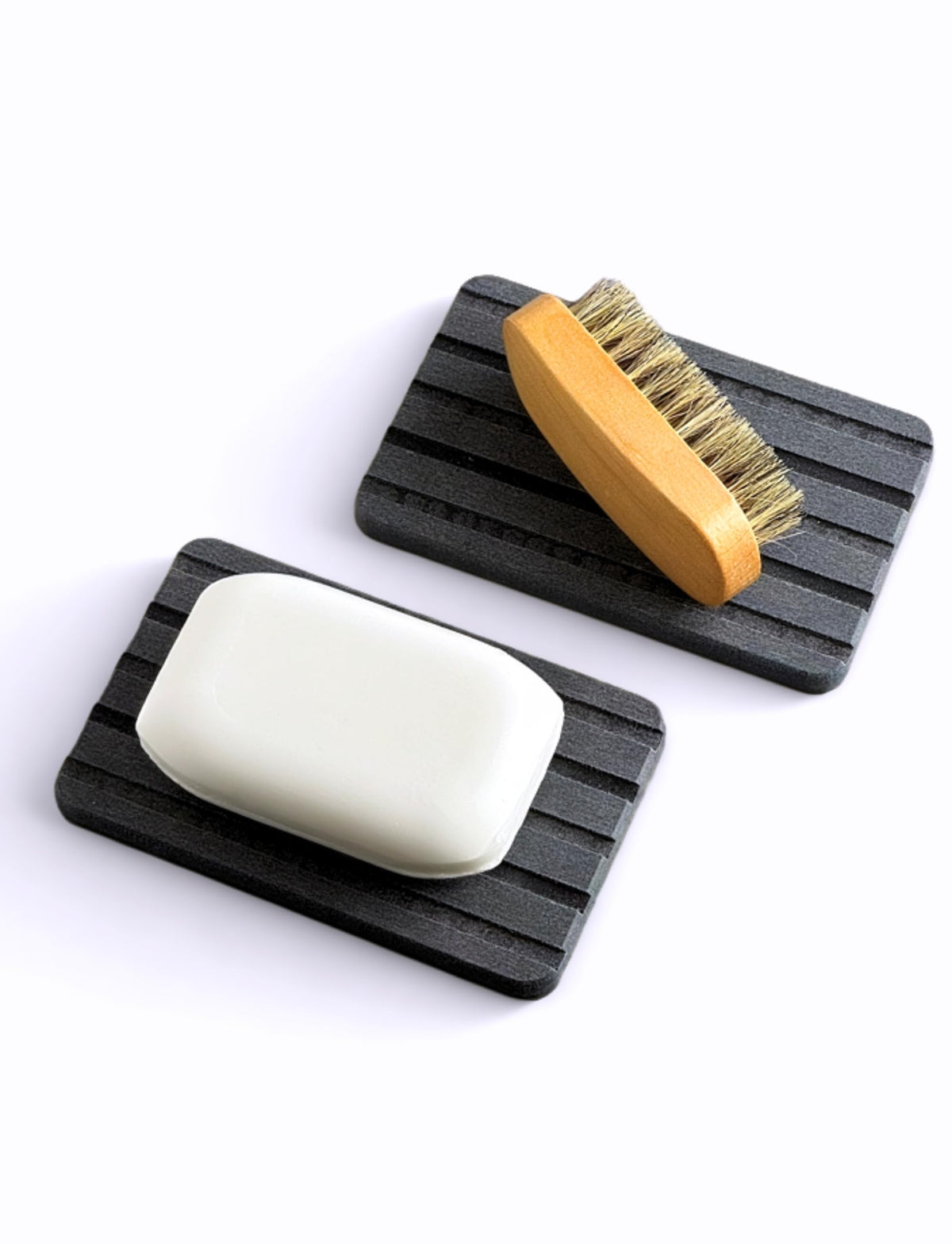 Diatomite Stone Soap Dish, Quick Drying Tray Soap Holder 2PCS