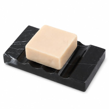 Koville Bianco Carrara White Soap Dish Luxury Marble Soap Holder