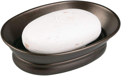 Design Soap Dish, Brushed Stainless Steel