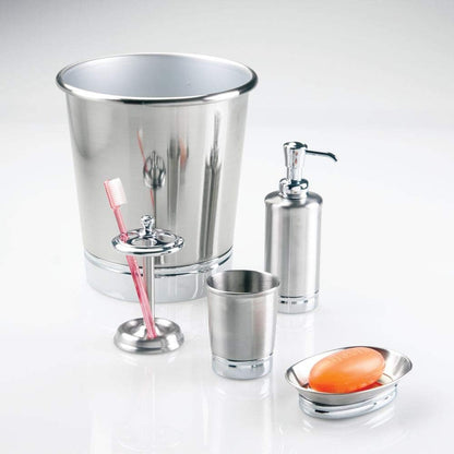 Design Soap Dish, Brushed Stainless Steel