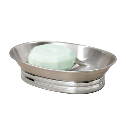 Design Soap Dish, Brushed Stainless Steel