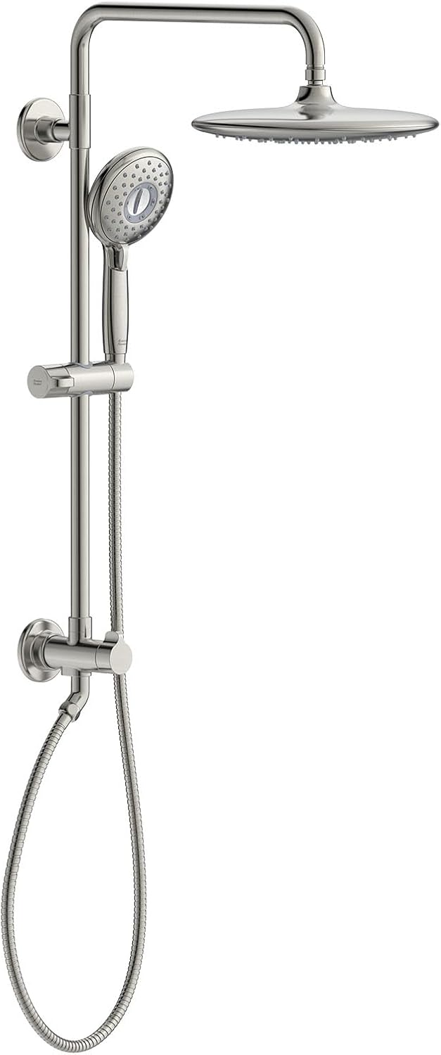 American Standard 24" Spectra Versa Shower System, Rain Head,Brushed Nickel