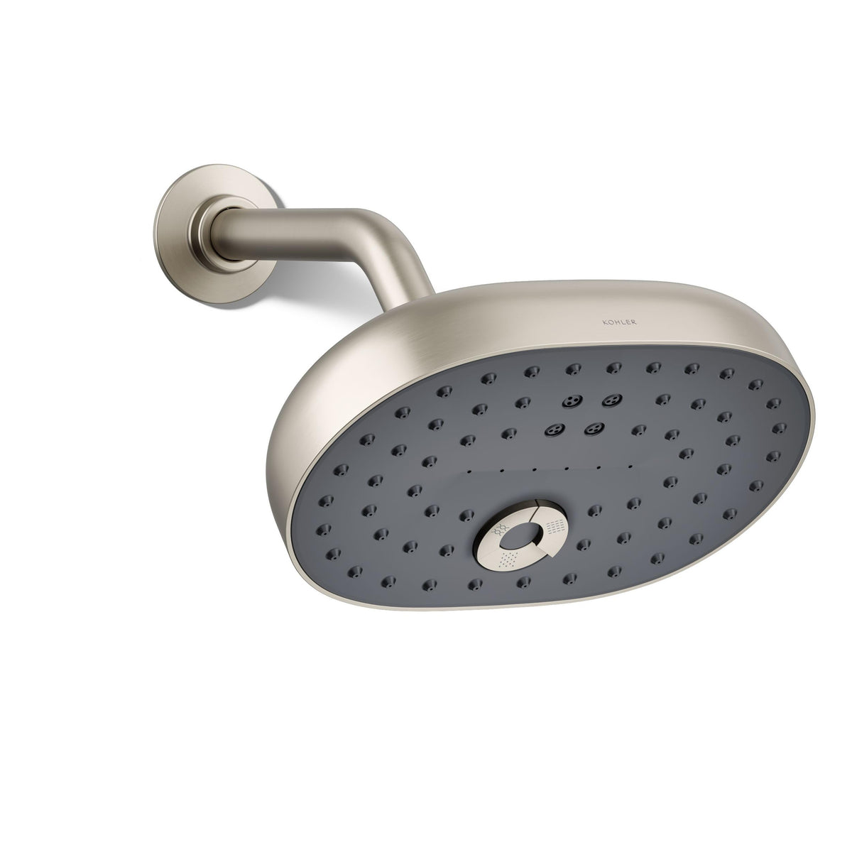 Kohler 26290-G-AF Statement® Three-function showerhead, 1.75 gpm, Vibrant French Gold