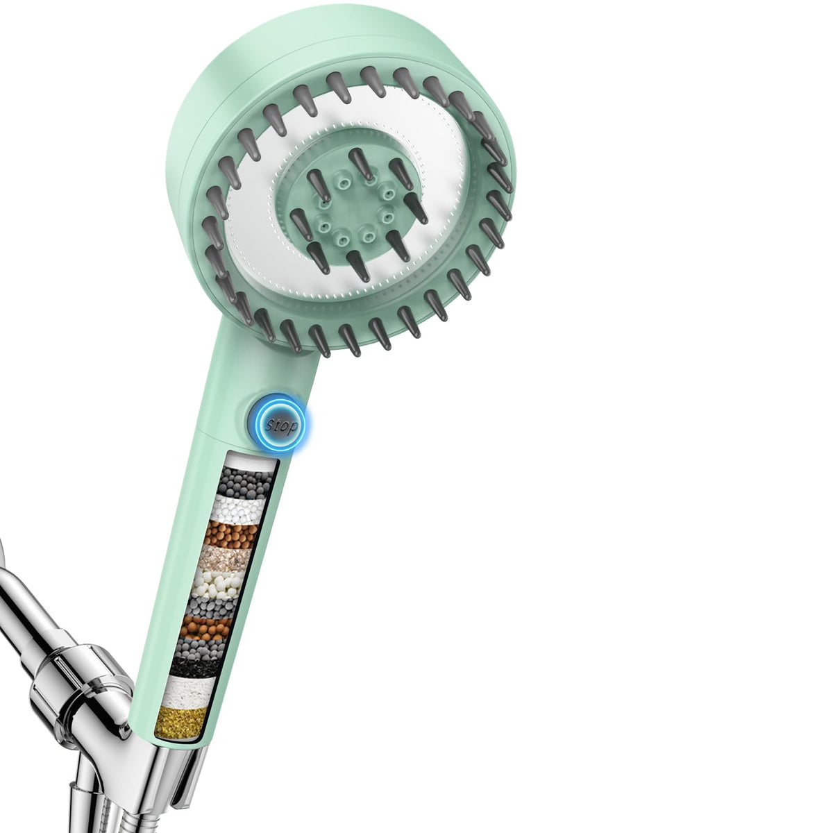 Filtered Shower Head with Handheld, High Pressure Showerhead with Filters