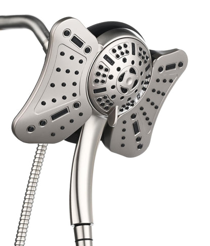 GRICH Shower Head with Handheld Spray - Dual High Pressure Showerhead