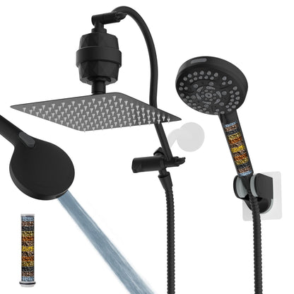 Hibbent All Metal cUPC Certified Shower Head, 10'' Rainfall Shower Head