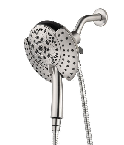 INAVAMZ 2 in 1 Shower Head with Handheld Combo High Pressure Black 2.5 GPM