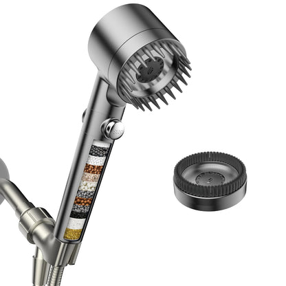PWERAN Filtered Shower Head with Handheld,High Pressure Shower Heads Filter