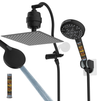 Hibbent All Metal cUPC Certified Shower Head, 10'' Rainfall Shower Head