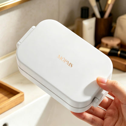 MOPMS Travel Soap Case, Leakproof with Clasps & Silicone Seal for Traveling