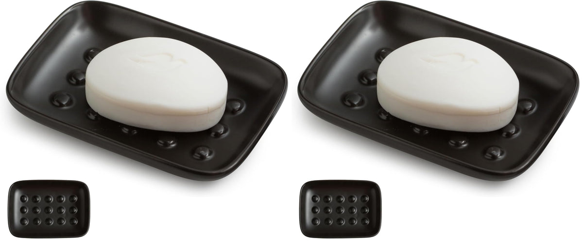 Miamolo Soap Dish for Shower & Bathroom, Floating Point Save Soap Loss