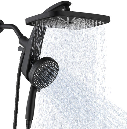 Rain Shower Head with Handheld Showerhead, Glod 1.75GPM 460311
