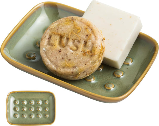 Miamolo Soap Dish for Shower & Bathroom, Floating Point Save Soap Loss