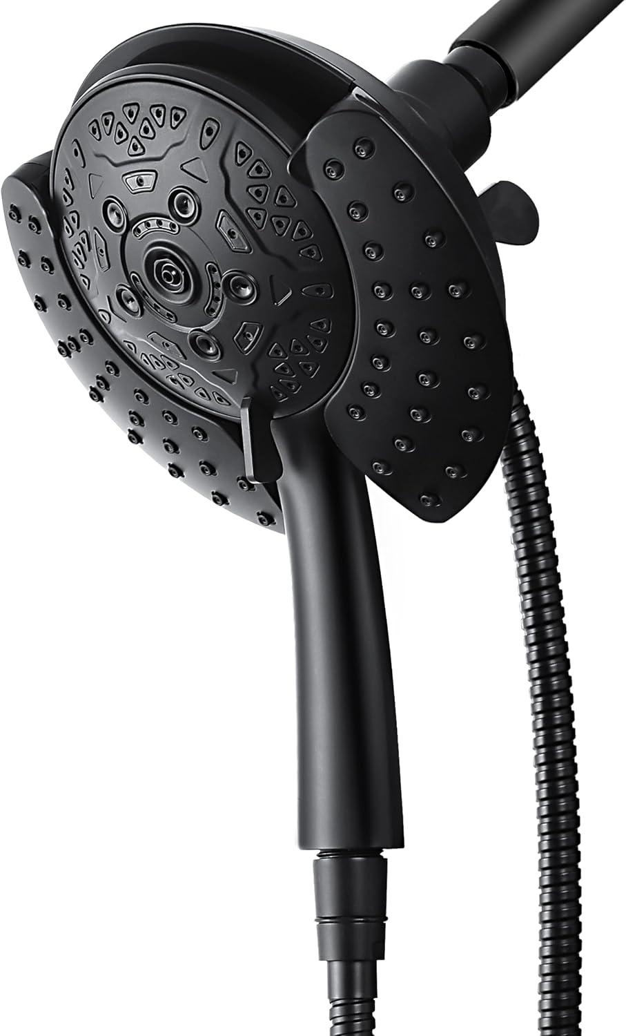 INAVAMZ 2 in 1 Shower Head with Handheld Combo High Pressure Black 2.5 GPM
