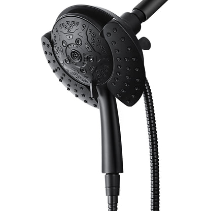 INAVAMZ 2 in 1 Shower Head with Handheld Combo High Pressure Black 2.5 GPM