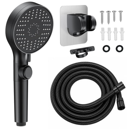 RV Shower Head with Hose, High Pressure 5 Mode Shower head Replacement, Showerheads for RV/Campers, Travel Trailer, Motorhome for Water Saving, Handheld Shower Head Holder and Hose, On Off Switch