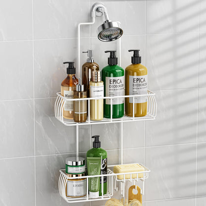 Epicano Shower Caddy Hanging,Large Capacity Shower Organizer,Black