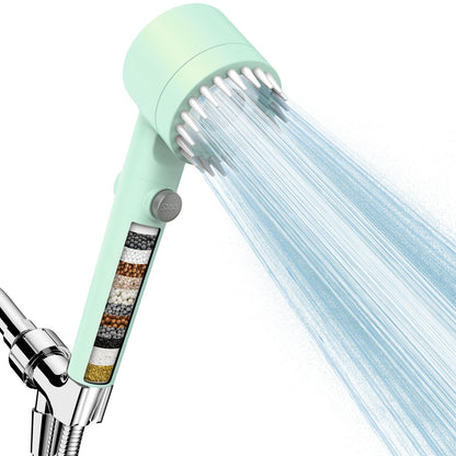PWERAN Filtered Shower Head with Handheld,High Pressure Shower Heads Filter