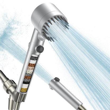 PWERAN Filtered Shower Head with Handheld,High Pressure Shower Heads Filter