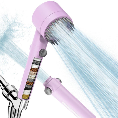 PWERAN Filtered Shower Head with Handheld,High Pressure Shower Heads Filter