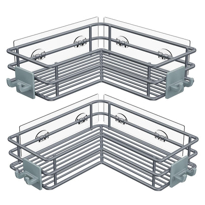 Nieifi Corner Shower Shelves, Adhesive Shower Caddy, Bathroom Organization