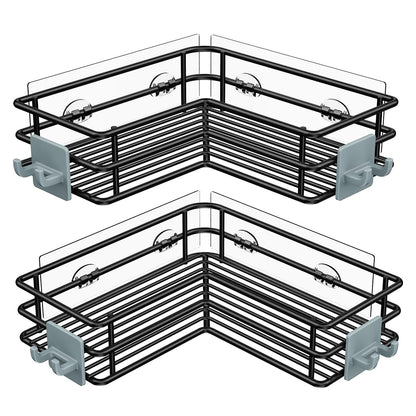 Nieifi Corner Shower Shelves, Adhesive Shower Caddy, Bathroom Organization