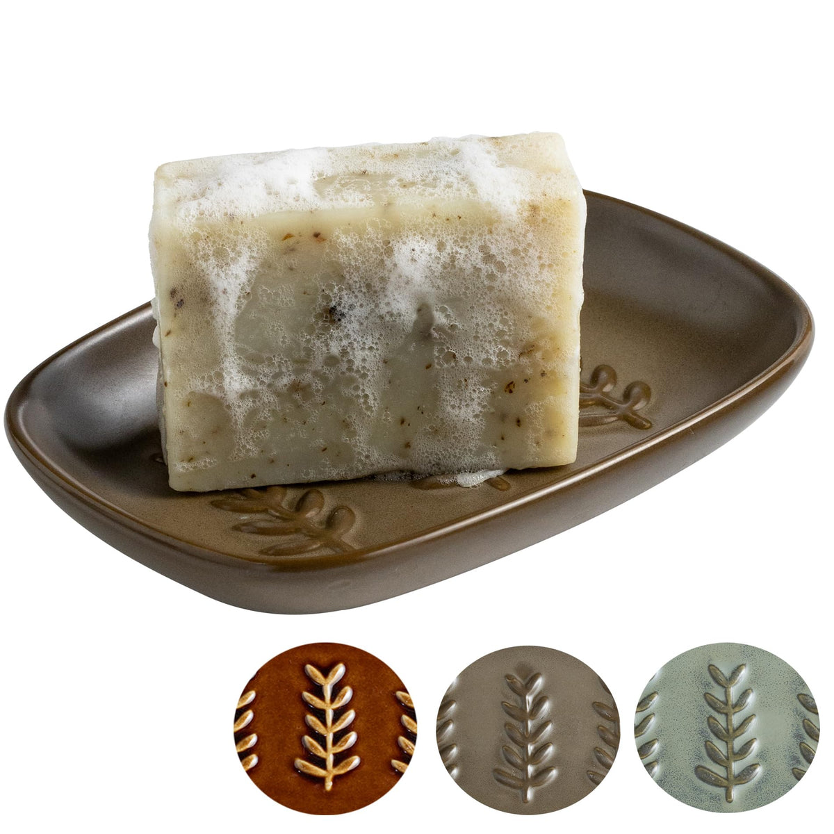Miamolo Soap Dish for Shower & Bathroom, Floating Point Save Soap Loss