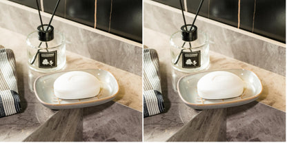 Miamolo Soap Dish for Shower & Bathroom, Floating Point Save Soap Loss
