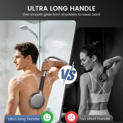 FEELSO Shower Head with Handheld, 5” High Pressure Hand held Showerhead