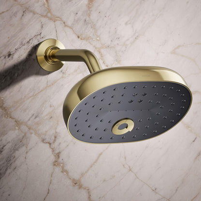 Kohler 26290-G-AF Statement® Three-function showerhead, 1.75 gpm, Vibrant French Gold