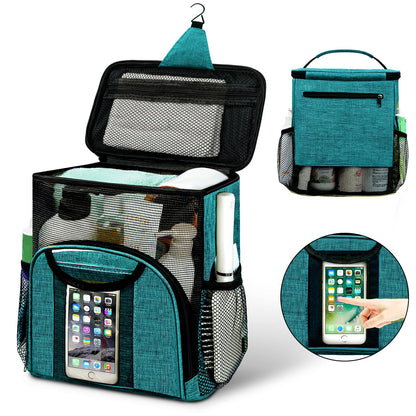 Attmu Mesh Shower Caddy Portable Dorm Room Essentials, Toiletry Tote Bag