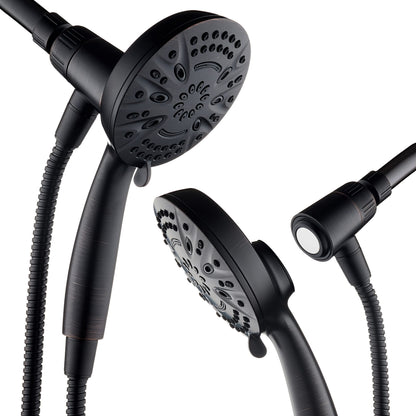 AquaDance New Magnetic Docking 8-setting High Pressure Handheld Shower Head