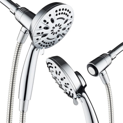 AquaDance New Magnetic Docking 8-setting High Pressure Handheld Shower Head