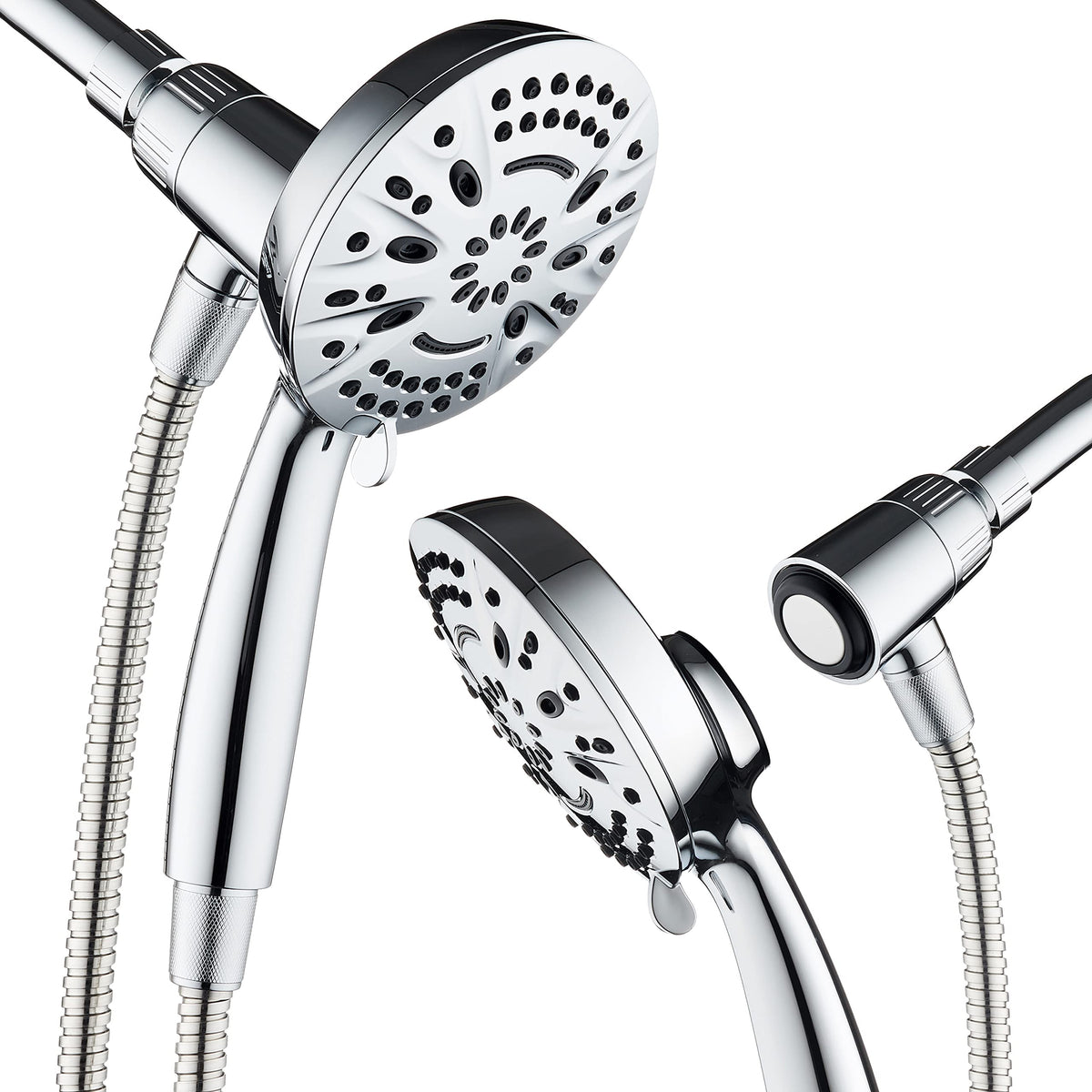 AquaDance New Magnetic Docking 8-setting High Pressure Handheld Shower Head
