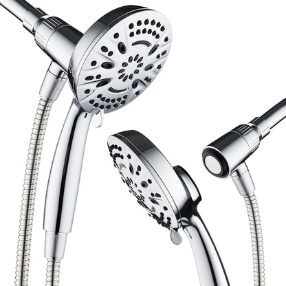 AquaDance New Magnetic Docking 8-setting High Pressure Handheld Shower Head