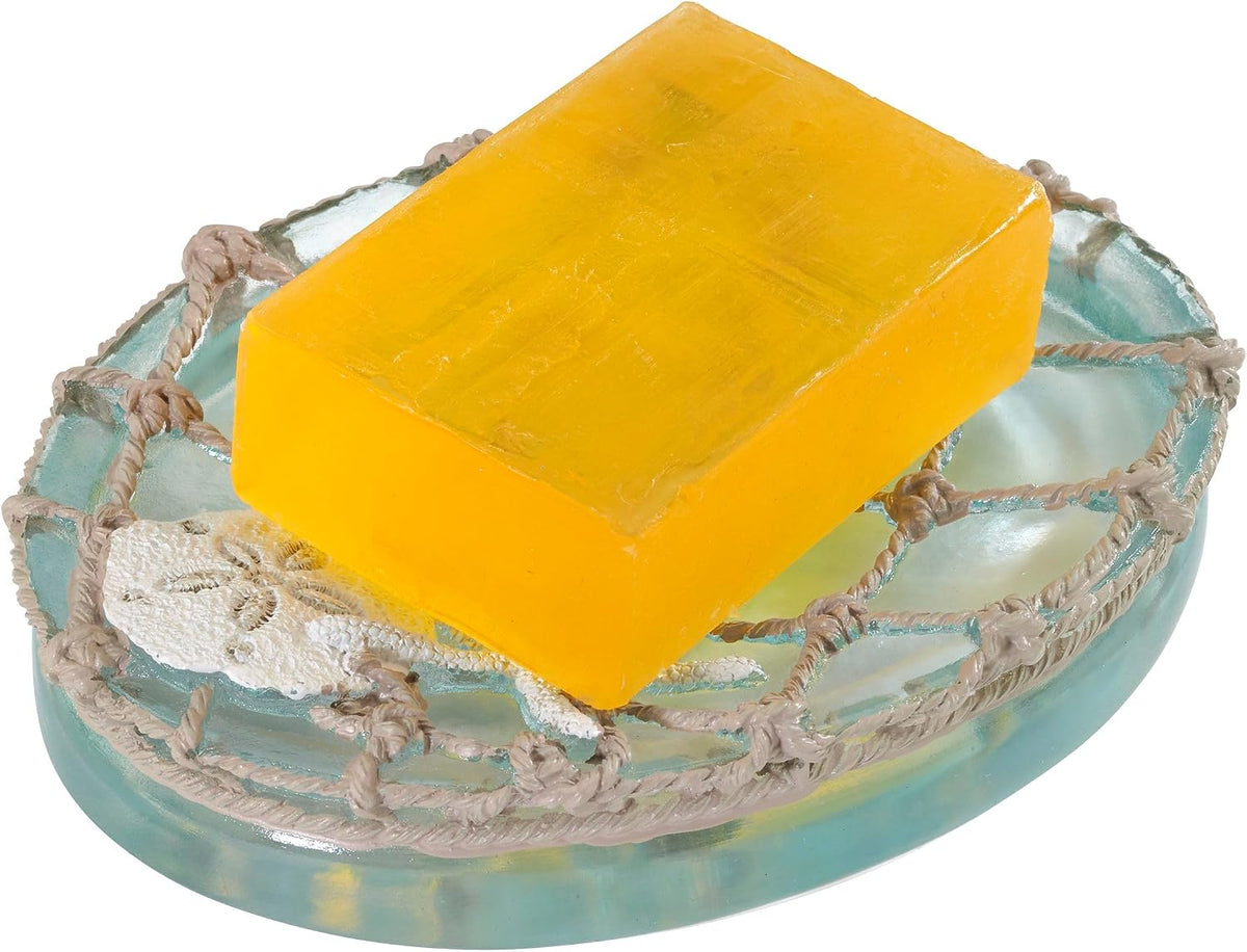 Avanti Linens - Soap Dish, Soap Holder for Bathroom, Shower & Kitchen Sink