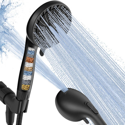 Filtered Shower Head with Handheld,High Pressure Shower Heads with Filters