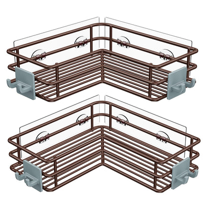 Nieifi Corner Shower Shelves, Adhesive Shower Caddy, Bathroom Organization