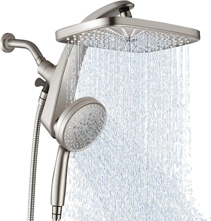 Rain Shower Head with Handheld Showerhead, Chrome 1.8GPM 460311