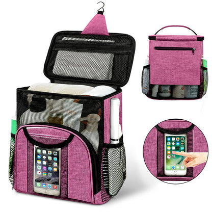 Attmu Mesh Shower Caddy Portable Dorm Room Essentials, Toiletry Tote Bag