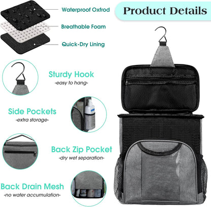 Attmu Mesh Shower Caddy Portable Dorm Room Essentials, Toiletry Tote Bag