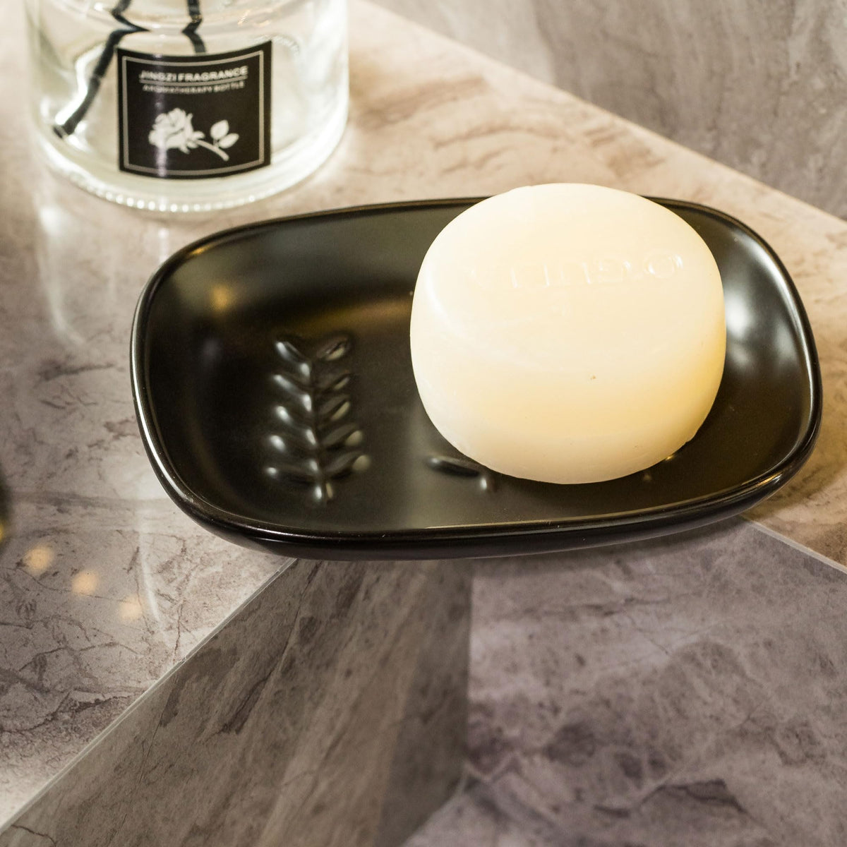 Miamolo Soap Dish for Shower & Bathroom, Floating Point Save Soap Loss