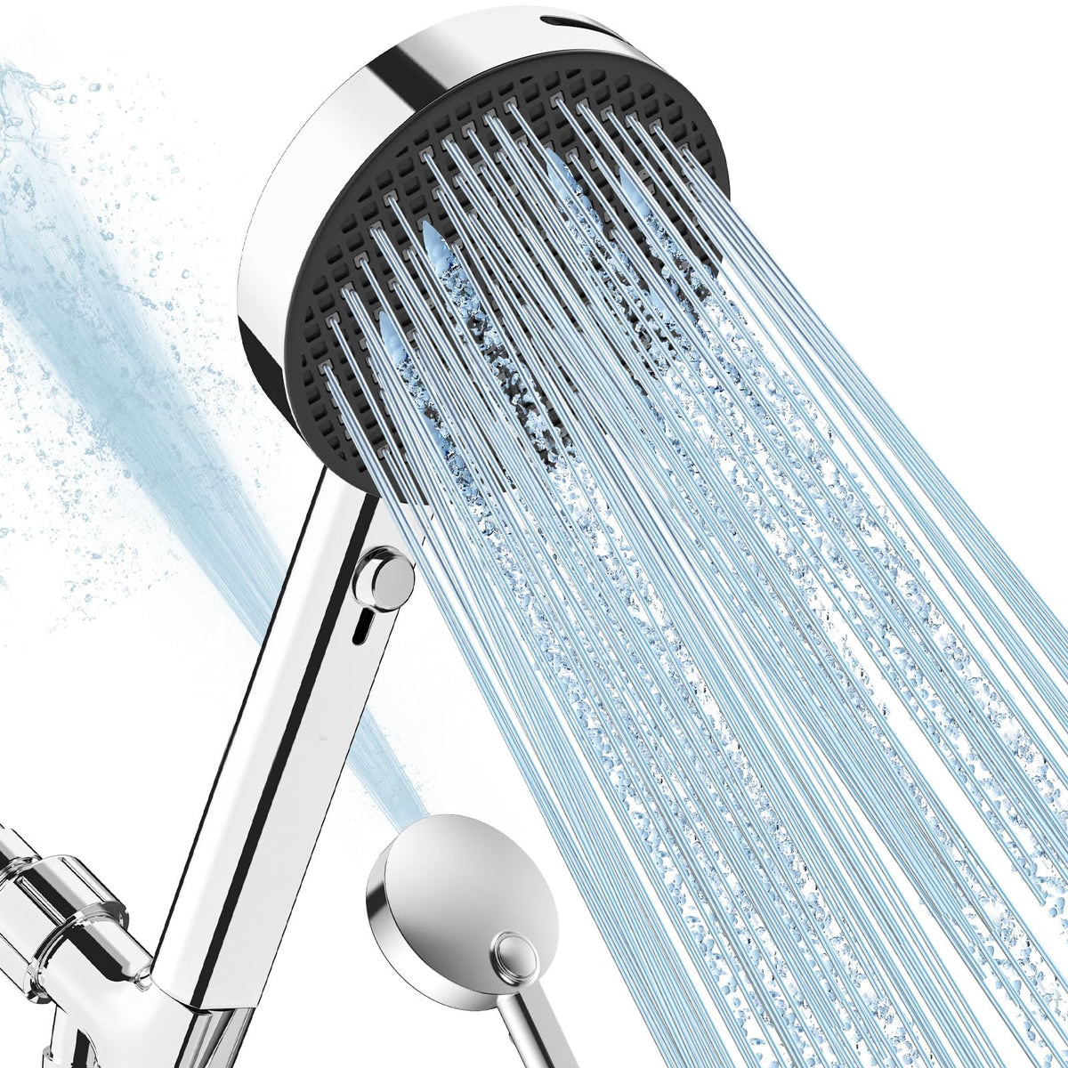 Filtered Shower Head with Handheld, High Pressure Showerhead with Filters