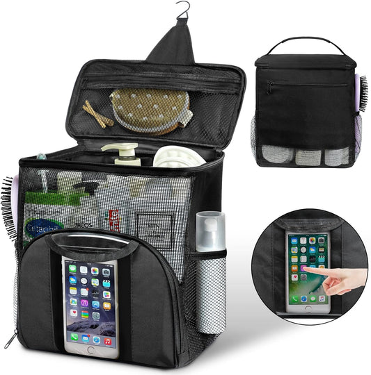 Attmu Mesh Shower Caddy Portable Dorm Room Essentials, Toiletry Tote Bag