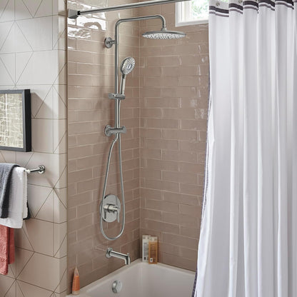 American Standard 24" Spectra Versa Shower System, Rain Head,Brushed Nickel