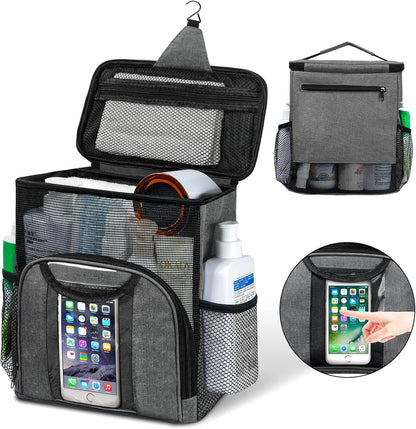 Attmu Mesh Shower Caddy Portable Dorm Room Essentials, Toiletry Tote Bag