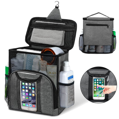 Attmu Mesh Shower Caddy Portable Dorm Room Essentials, Toiletry Tote Bag