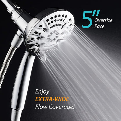 AquaDance New Magnetic Docking 8-setting High Pressure Handheld Shower Head