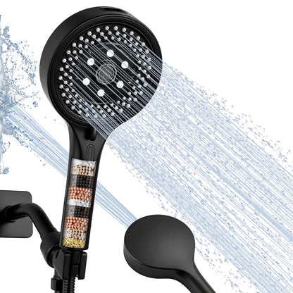 Filtered Handheld Shower Head, High Pressure Chrome